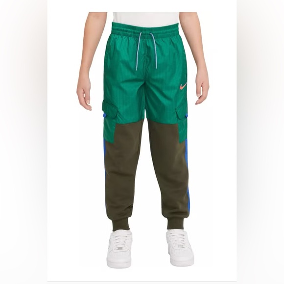 Nike Other - Nike Kids Sweatpants Joggers - Multi Color - Hybrid Fabric - Sz Large Boys Girls